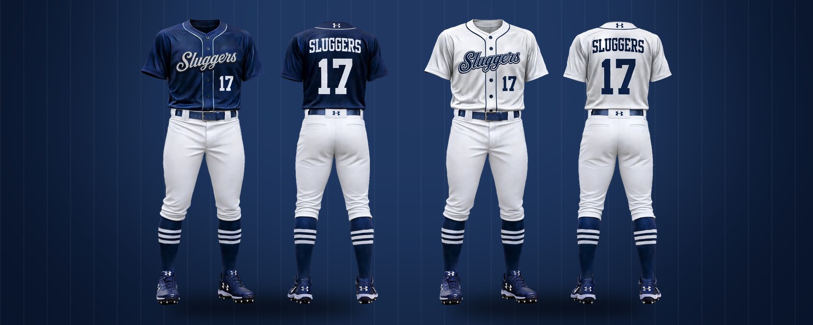 New Sluggers home and travel uniforms